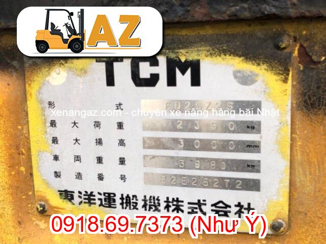 TCM FD25Z2S 22F25272 9